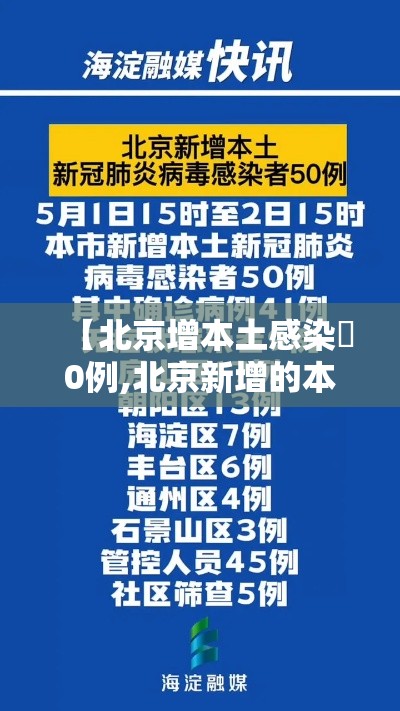 【北京增本土感染無0例,北京新增的本土确诊情况】
