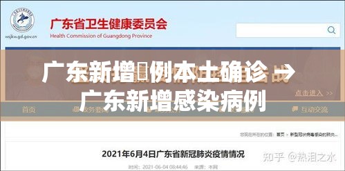 广东新增無例本土确诊 → 广东新增感染病例 广东新增無例本土确诊 → 广东新增感染病例