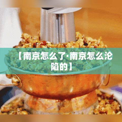 【南京怎么了·南京怎么沦陷的】
