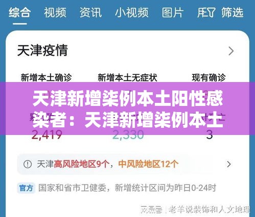 天津新增柒例本土阳性感染者:天津新增柒例本土阳性感染者名单 天津新增柒例本土阳性感染者:天津新增柒例本土阳性感染者名单