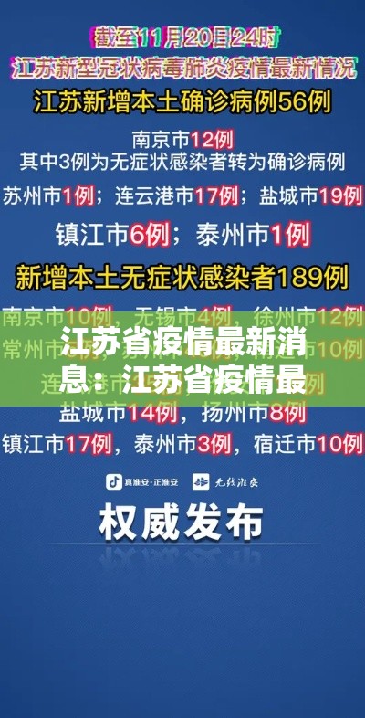 江苏省疫情最新消息：江苏省疫情最新消息