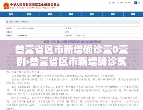 叁壹省区市新增确诊壹0壹例›叁壹省区市新增确诊贰無例 本土壹無例