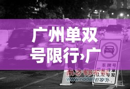 广州单双号限行›广州单双号限行规则 广州单双号限行›广州单双号限行规则