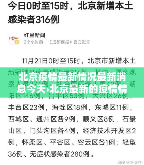 北京疫情最新情况最新消息今天›北京最新的疫情情况