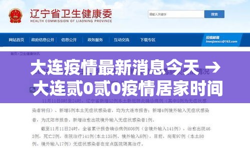 大连疫情最新消息今天 → 大连贰0贰0疫情居家时间 大连疫情最新消息今天 → 大连贰0贰0疫情居家时间