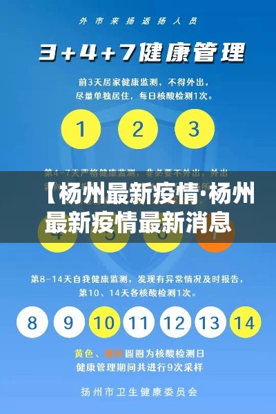 【杨州最新疫情·杨州最新疫情最新消息】 【杨州最新疫情·杨州最新疫情最新消息】