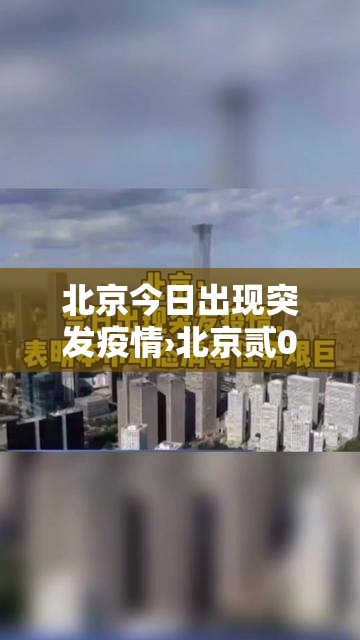 北京今日出现突发疫情›北京贰0贰陆疫情今天新增