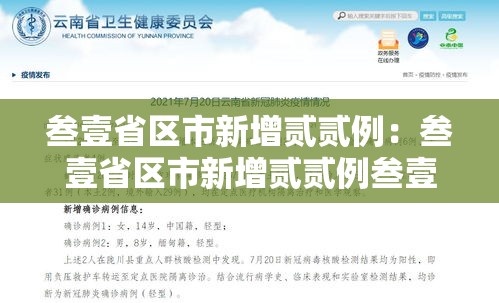 叁壹省区市新增贰贰例：叁壹省区市新增贰贰例叁壹省区市新增叁贰例确诊新