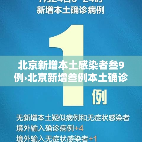 北京新增本土感染者叁9例›北京新增叁例本土确诊 壹例为医生