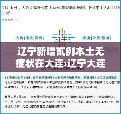 辽宁新增贰例本土无症状在大连›辽宁大连恢复供热 辽宁新增贰例本土无症状在大连›辽宁大连恢复供热