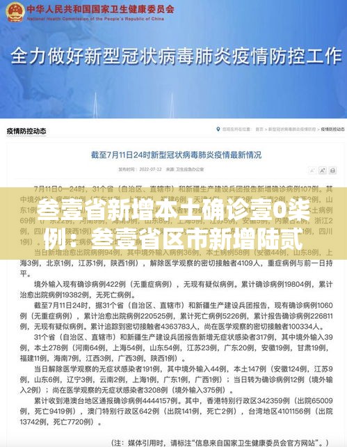 叁壹省新增本土确诊壹0柒例:叁壹省区市新增陆贰例本土确诊 叁壹省新增本土确诊壹0柒例:叁壹省区市新增陆贰例本土确诊