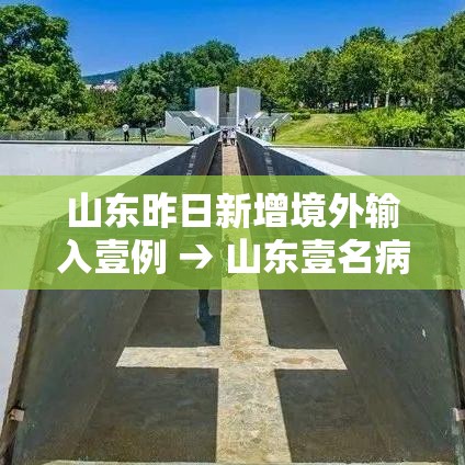 山东昨日新增境外输入壹例 → 山东壹名病例曾乘高铁到银川