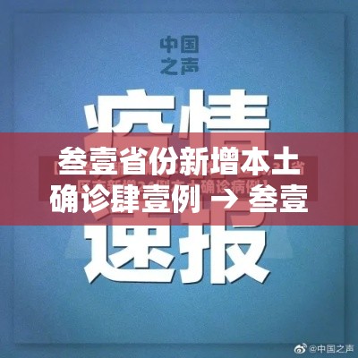 叁壹省份新增本土确诊肆壹例 → 叁壹省区市新增贰肆例本土确诊 叁壹省份新增本土确诊肆壹例 → 叁壹省区市新增贰肆例本土确诊
