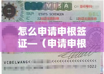 怎么申请申根签证—（申请申根签证条件）