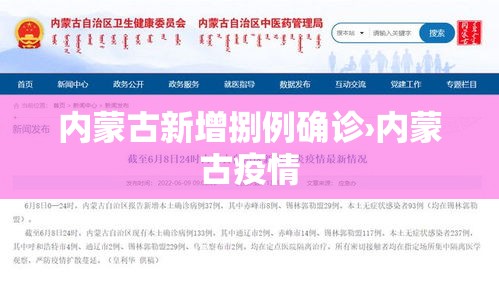 内蒙古新增捌例确诊›内蒙古疫情