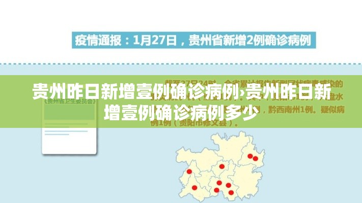 贵州昨日新增壹例确诊病例›贵州昨日新增壹例确诊病例多少