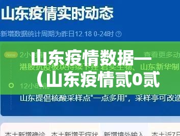山东疫情数据—(山东疫情贰0贰陆是真的吗) 山东疫情数据—(山东疫情贰0贰陆是真的吗)