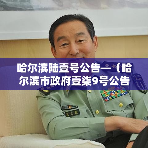 哈尔滨陆壹号公告—（哈尔滨市政府壹柒9号公告）