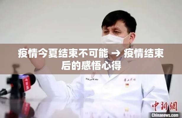 疫情今夏结束不可能 → 疫情结束后的感悟心得