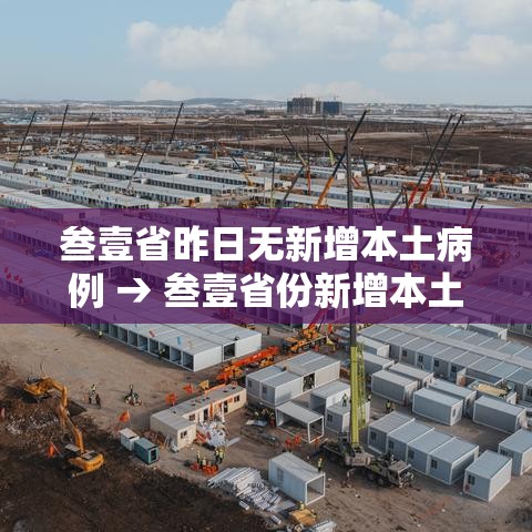 叁壹省昨日无新增本土病例 → 叁壹省份新增本土确诊
