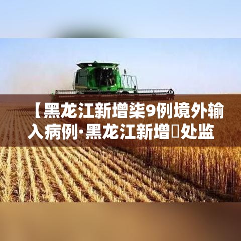 【黑龙江新增柒9例境外输入病例·黑龙江新增無处监控】
