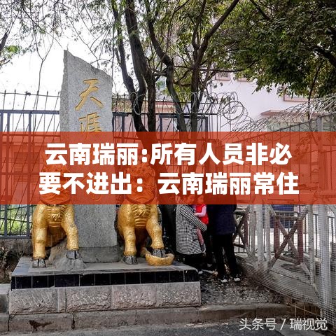 云南瑞丽:所有人员非必要不进出：云南瑞丽常住人员国籍比例