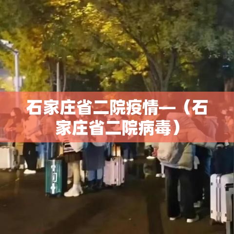 石家庄省二院疫情—（石家庄省二院病毒）