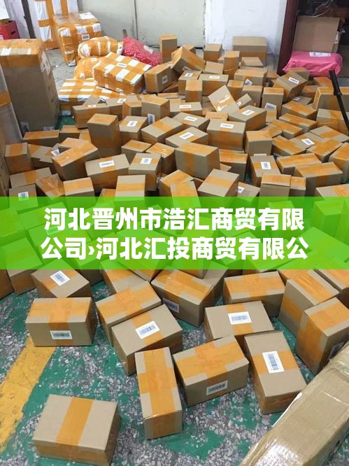 河北晋州市浩汇商贸有限公司›河北汇投商贸有限公司怎么样