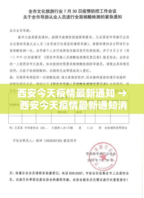 西安今天疫情最新通知 → 西安今天疫情最新通知消息