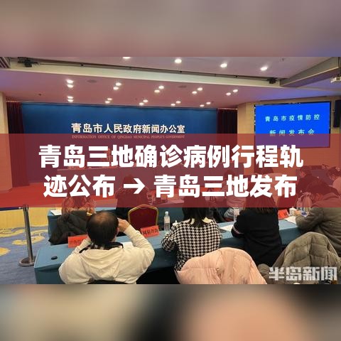 青岛三地确诊病例行程轨迹公布 → 青岛三地发布通告