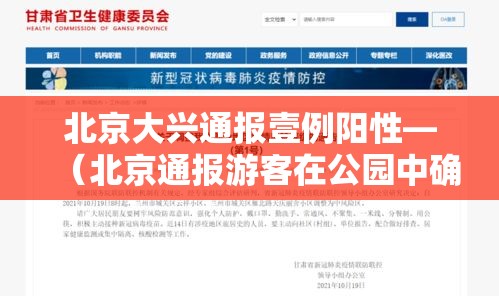 北京大兴通报壹例阳性—（北京通报游客在公园中确诊）