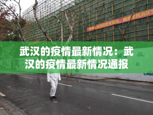 武汉的疫情最新情况：武汉的疫情最新情况通报
