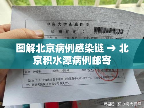 图解北京病例感染链 → 北京积水潭病例邮寄