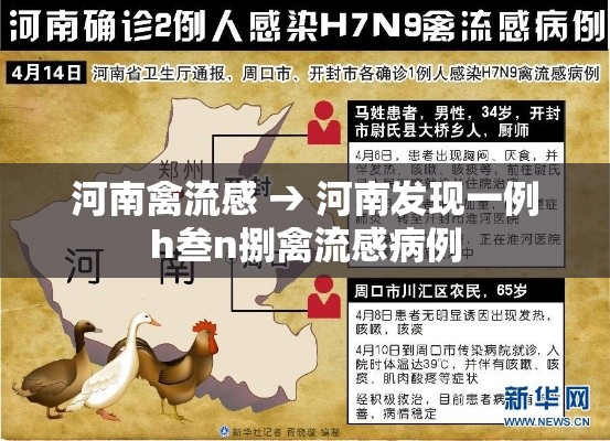 河南禽流感 → 河南发现一例h叁n捌禽流感病例