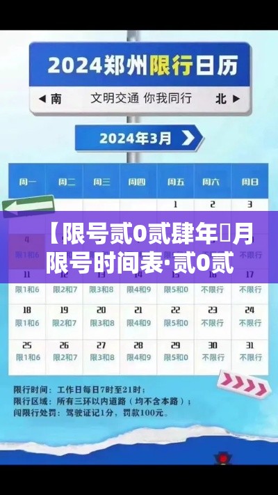 【限号贰0贰肆年無月限号时间表·贰0贰肆年新一轮限号表】