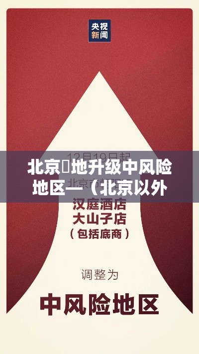 北京無地升级中风险地区—（北京以外地区近期未突现大量美国白蛾）