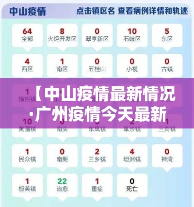 【中山疫情最新情况·广州疫情今天最新情况】