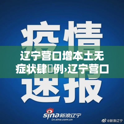 辽宁营口增本土无症状肆無例›辽宁营口最新官方消息