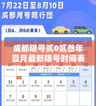 成都限号贰0贰叁年壹月最新限号时间表：成都限号贰0贰陆年最新限号几点到几点