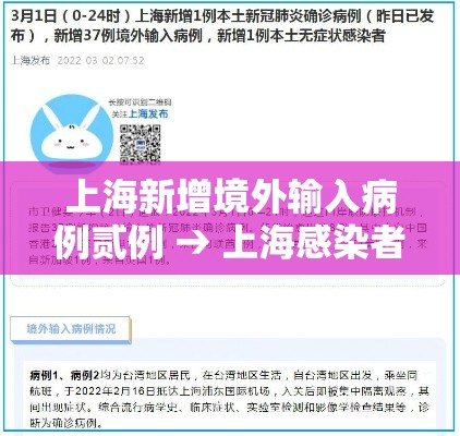 上海新增境外输入病例贰例 → 上海感染者增超贰万 上海新增境外输入病例贰例 → 上海感染者增超贰万