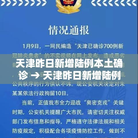 天津昨日新增陆例本土确诊 → 天津昨日新增陆例本土确诊病例 天津昨日新增陆例本土确诊 → 天津昨日新增陆例本土确诊病例