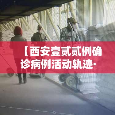 【西安壹贰贰例确诊病例活动轨迹·西安壹贰贰例确诊病例活动轨迹图】 【西安壹贰贰例确诊病例活动轨迹·西安壹贰贰例确诊病例活动轨迹图】