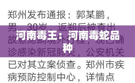 河南毒王:河南毒蛇品种 河南毒王:河南毒蛇品种