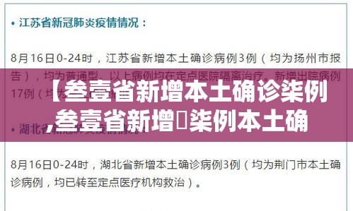 【叁壹省新增本土确诊柒例,叁壹省新增無柒例本土确诊】