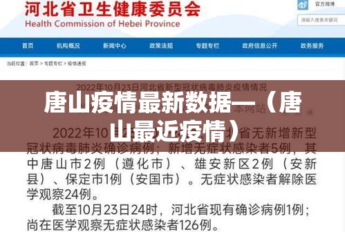 唐山疫情最新数据—（唐山最近疫情）