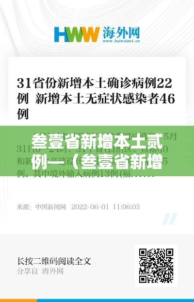 叁壹省新增本土贰例—（叁壹省新增壹贰例确诊 陆例为本土病例）