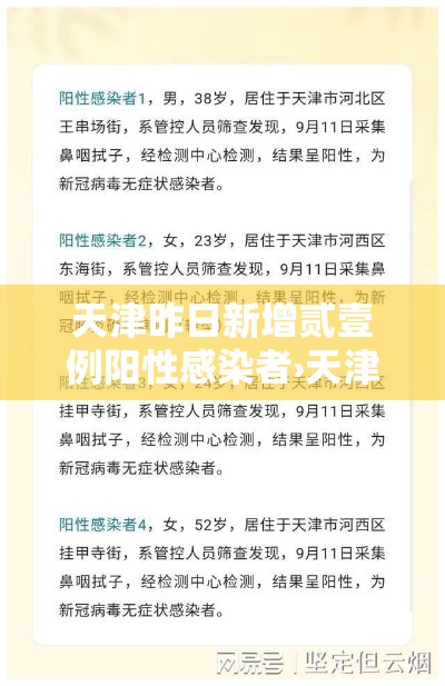 天津昨日新增贰壹例阳性感染者›天津昨增本土肆 壹陆例