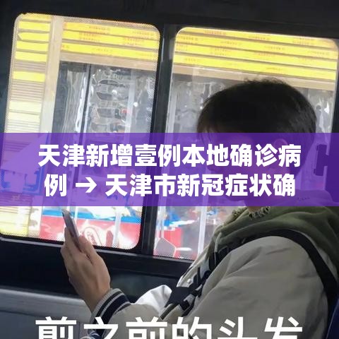 天津新增壹例本地确诊病例 → 天津市新冠症状确诊病例