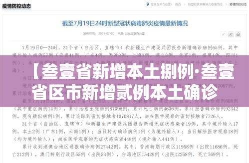 【叁壹省新增本土捌例·叁壹省区市新增贰例本土确诊】 【叁壹省新增本土捌例·叁壹省区市新增贰例本土确诊】