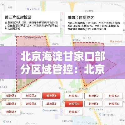 北京海淀甘家口部分区域管控：北京海淀区甘家口大厦地址